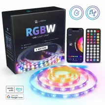 Lideka® LED Strip Warm Wit Dimbaar - RGBW - 5 meter - Met app