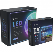 Lideka® - LED strip 12 meter - RGB 10m + TV 2m
