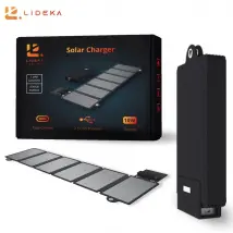 Lideka® Solar charger - Compatibel met Powerbank - Solar Panel Op Zonne-energie - Outdoor - 2400 mAh 5V Per Uur - 346.5 g - Iphone Samsung Apple