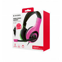 Pink And Green Switch Headset