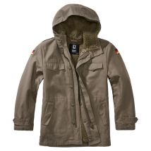 Brandit Kinder Jacke Kids Bundeswehr Parka - Oliv / 122/128