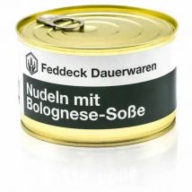 Feddeck Dauerwaren Fertiggericht Dose Nudeln Bolognese 400 g