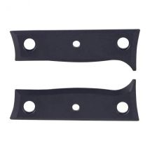 Griffschalen Messer K1 Aluminium eloxiert schwarz