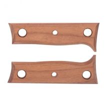 Griffschalen Messer K1 Nussholz geölt braun