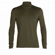 Icebreaker Langarmshirt Tech Half Zip Merino 260 - Grün / XXL Herren
