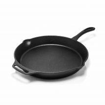 Petromax Feuerpfanne fp35 mit Stiel ohne Füße schwarz