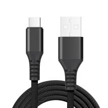 USB To Type C Fast Charging (1.5 Meter) Lead Nylon Charger Cable