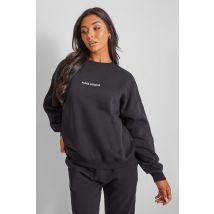 Kaiia Studio Oversized Sweatshirt Black UK 4