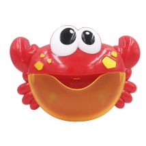 Automatic Bubble Machine Crabs Frog Music Kids Bath Toy, Crab