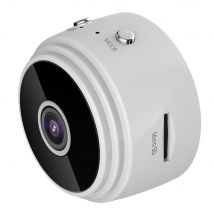 1080P IP Mini Infrared Night Wifi Wireless Camera for Home Security, White