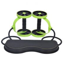 Abdominal Exercise Roller Resistance Band Core Strength Waist Slimming Trainer