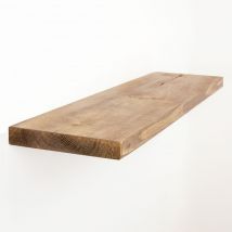 9x1.5 Smooth Floating Shelf (22x3.5cm) - 40cm Walnut  - Funky Chunky Furniture