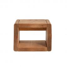 Gosforth Floating Bedside Table - Walnut  - Funky Chunky Furniture