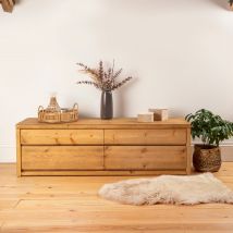Pandon Chest Of Drawers - Walnut  - Funky Chunky Furniture