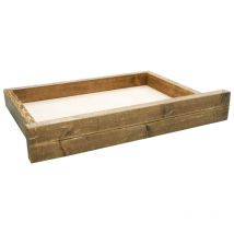 Under Bed Storage Boxes - Walnut Quarter Size  - Funky Chunky Furniture