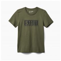T-shirt WM 5.11 Logo Rectangle Femme - L