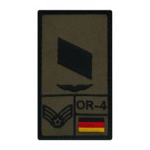 Patch grade Korporal Luftwaffe gauche - Olive / Links
