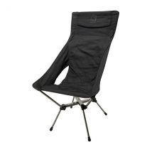 chaise de camping Kongelund Lounge sandshell - Noir
