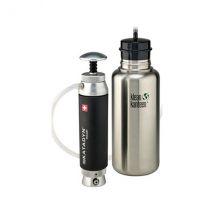 Adaptateur de bouteille avec charbon actif - Noir