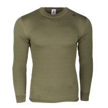 Manches longues Hotwool Crew Neck  night - Olive / XXL