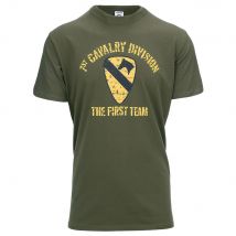 T-Shirt U.S. Army Paratrooper 82ND - Olive / L / 1st Cavalry Division