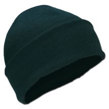 Bonnet en tricot roulé en Maille fine Polyacrylique - Default Title