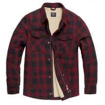 Veste Craft Heavyweight Shirt red check - Rouge / 3XL