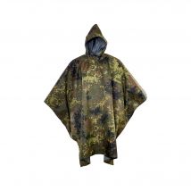 BW Poncho de pluie IRR RAL 7013 - Flecktarn
