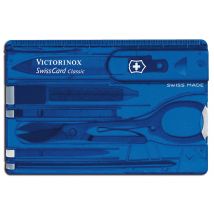 Outil multifonction Swiss card bleu - Bleu