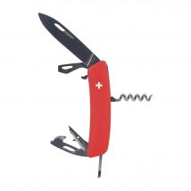 Couteau Suisse SWIZA D02 6 fonctions rouge - Default Title