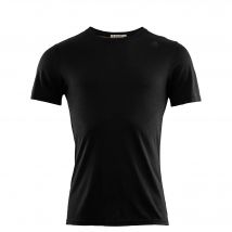 T-Shirt LightWool Undershirt Tee jet black - Nature / S