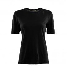 T-Shirt LightWool Undershirt Tee jet black Femmes - Nature / L