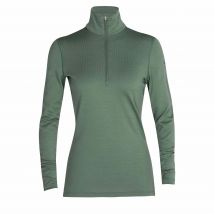 Haut Tech Half Zip Merino 260  femme - Vert / L