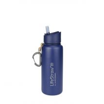 Gourde Go acier inoxydable avec filtre 0.7 L - Bleu