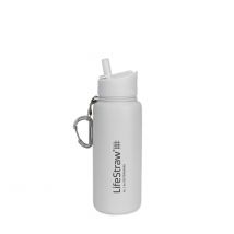 Gourde Go acier inoxydable avec filtre 0.7 L - Blanc