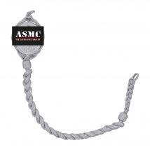 Cordon de tireur BW avec médaillon doré - Argent