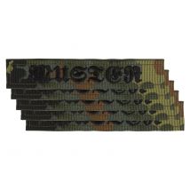 Bandes patronymiques lot de 5 flecktarn noir (ancien) - Default Title