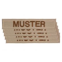 Bandes patronymiques lot de 5 kaki marron - Default Title