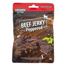 Conower Jerky Beef ail sauvage-poivre 60 g - Default Title
