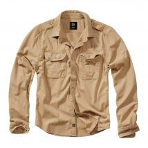 Chemise à manches longues Vintage - Chameau / S