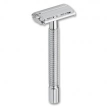 Rasoir de sûreté Butterfly L chrome - Métal Armé Gris