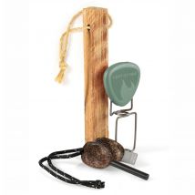 Light my Fire Kit allume feu FireLighting sandygreen cocoshell - Vert