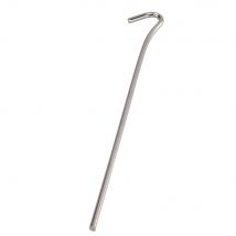 Piquet de tente acier 18 cm lot de 10 argenté - Default Title