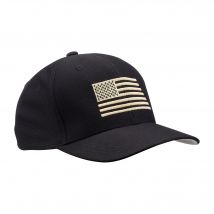 Casquette Embroidered Flag Hat Flexfit - Marron