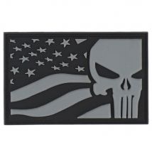 101 Inc. Patch 3D PVC Punisher drapeau USA - Frankreich