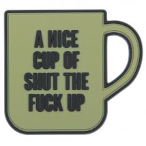 101 Inc. Patch 3D PVC A Nice Cup - Noir
