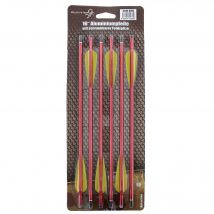 Aluminiumpfeile 16 Zoll 6er Pack - Noir
