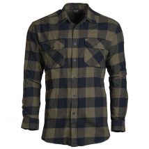 Chemise à carreaux légère - Olive / M