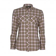 Chemisier flanelle Felicia  blanc femmes - M