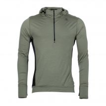 Pull à capuche LightWool ranger green jet black - XXL